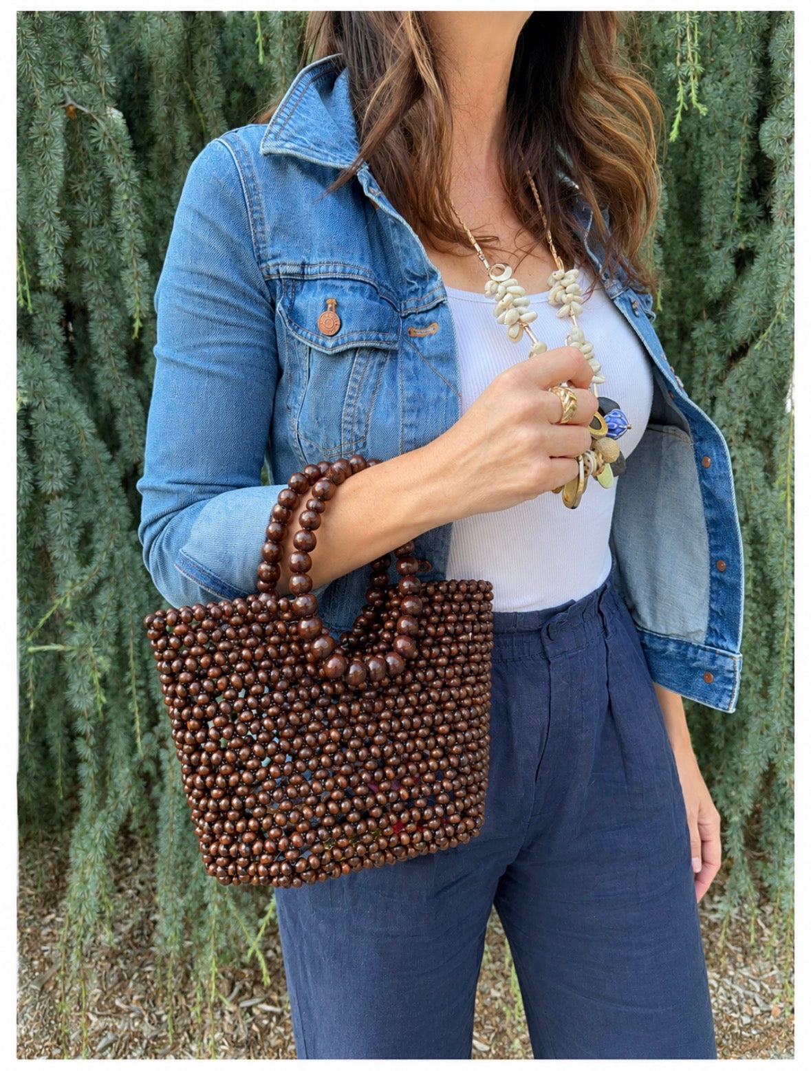 Josie Beaded Bag