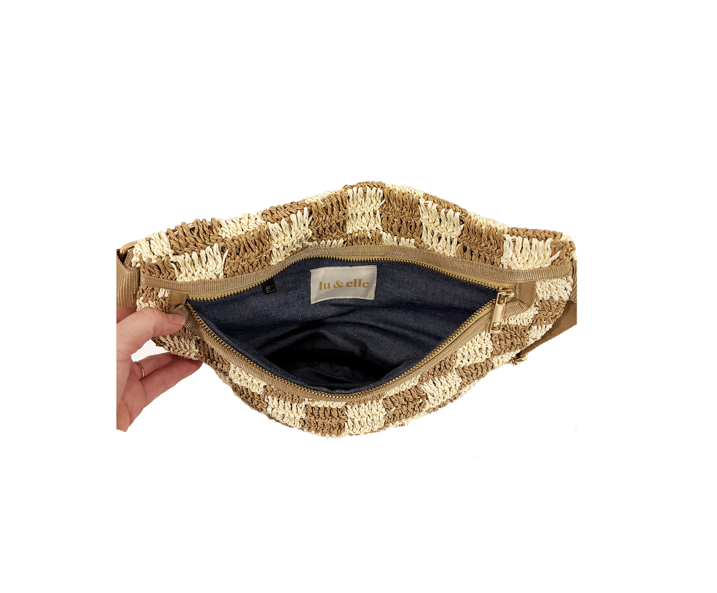 Cabo Checkered Sling Bag