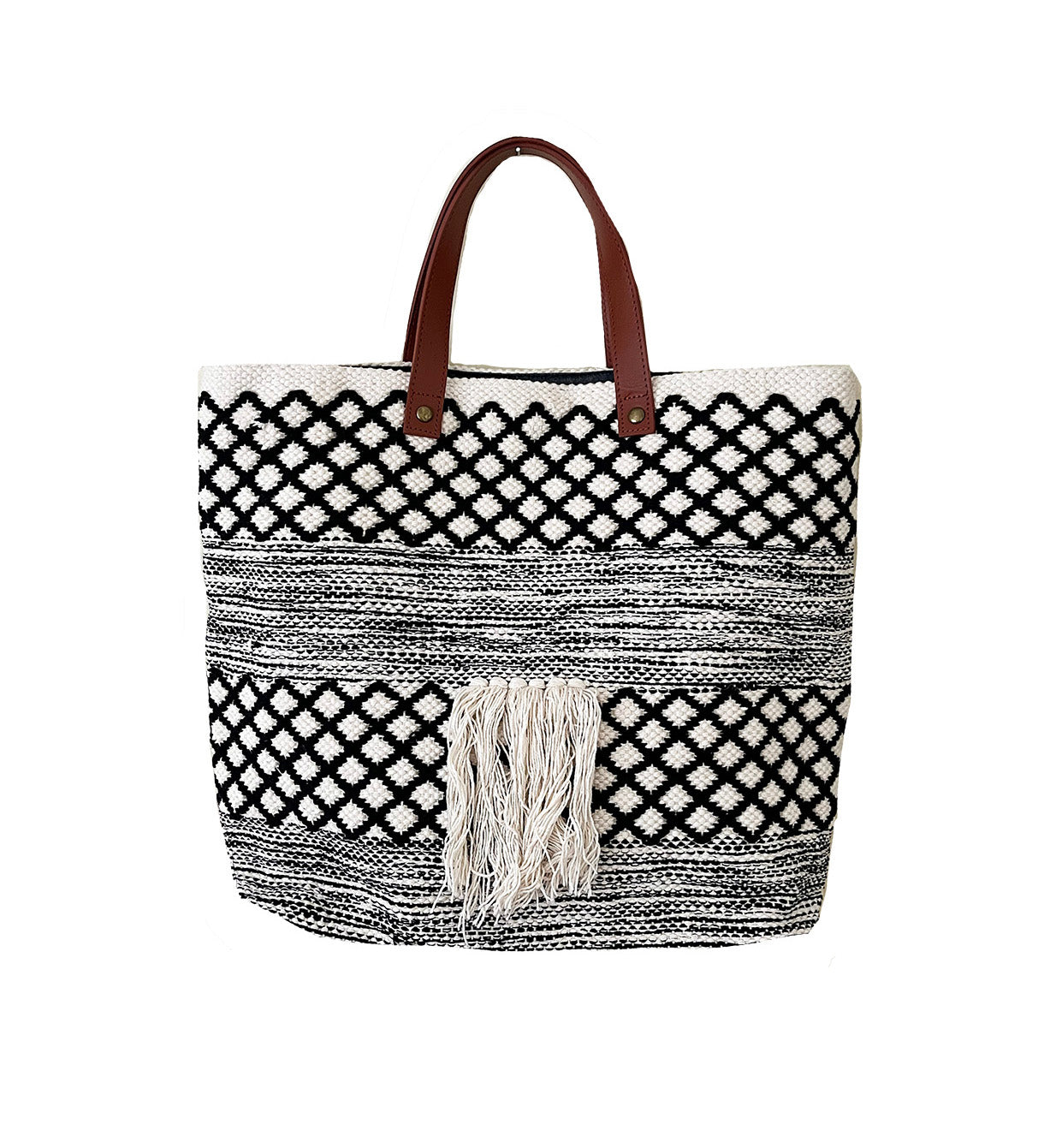 Checkered Tote